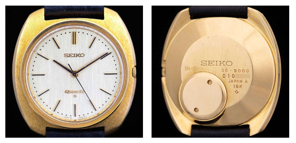 Quartz-Astron, the world's first quartz watch