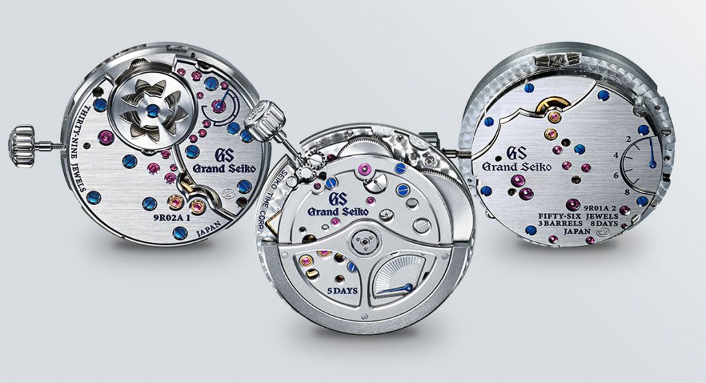  Grand Seiko Spring Drive watch movements are in-house.