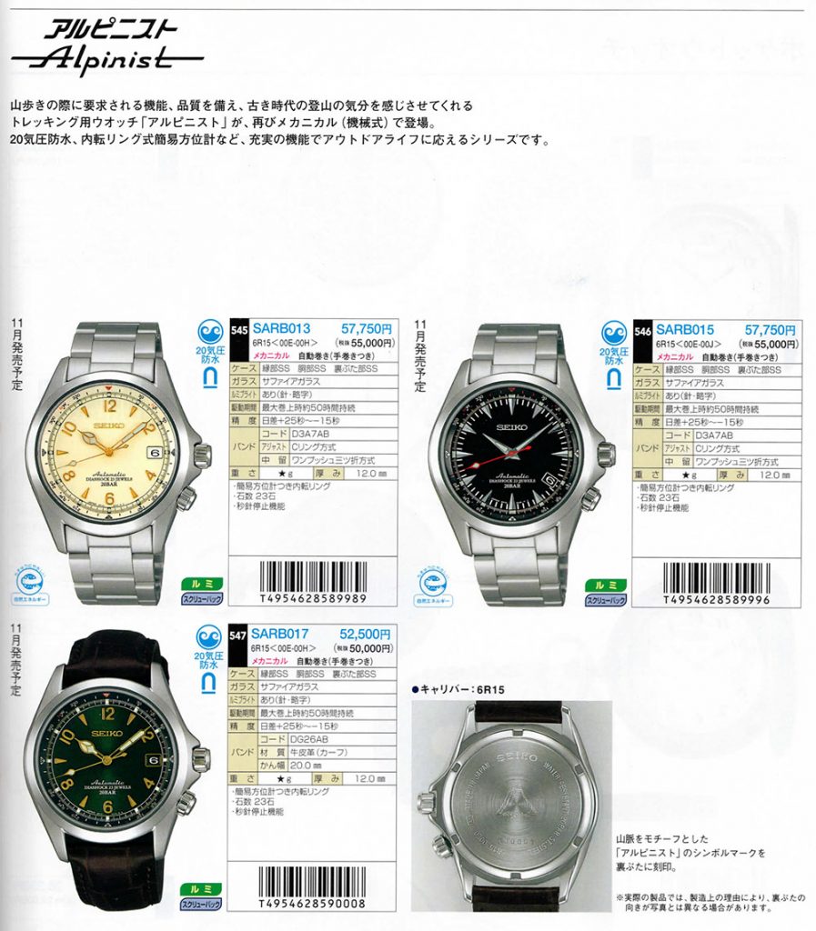 Complete guide to every Seiko SARB watch