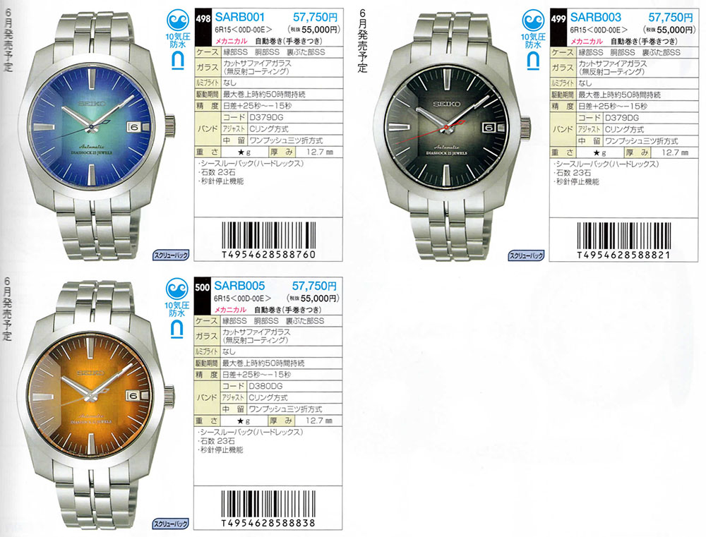 Complete guide to every Seiko SARB watch