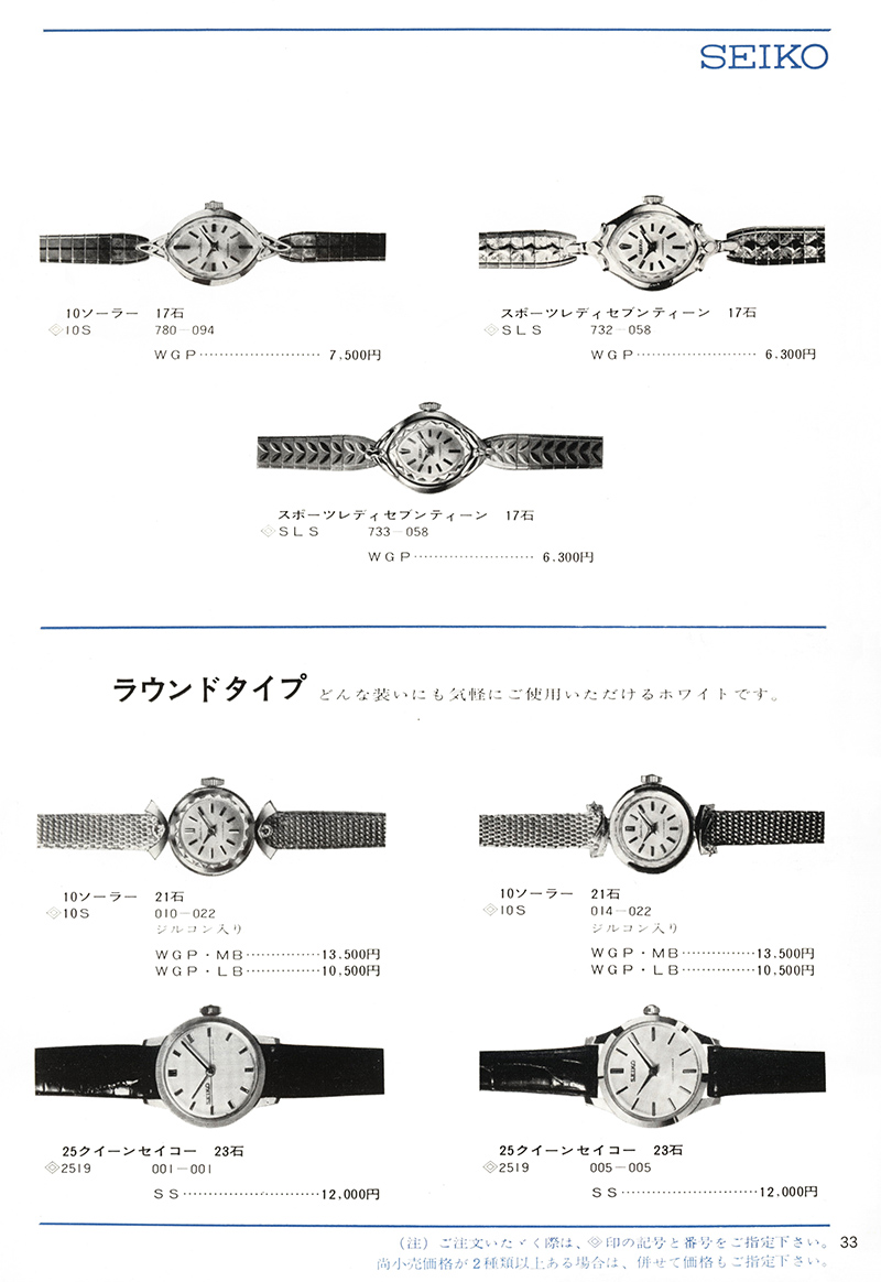 Seiko Catalog