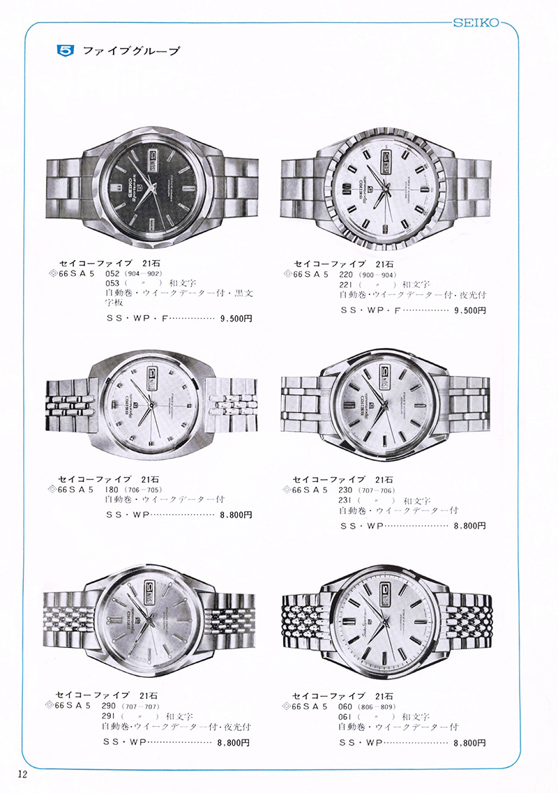 Seiko Catalog