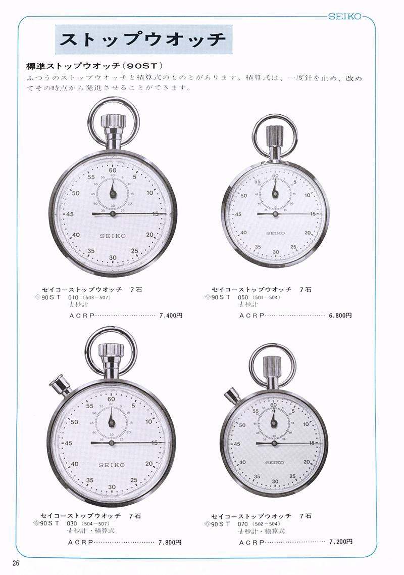 Seiko Catalog