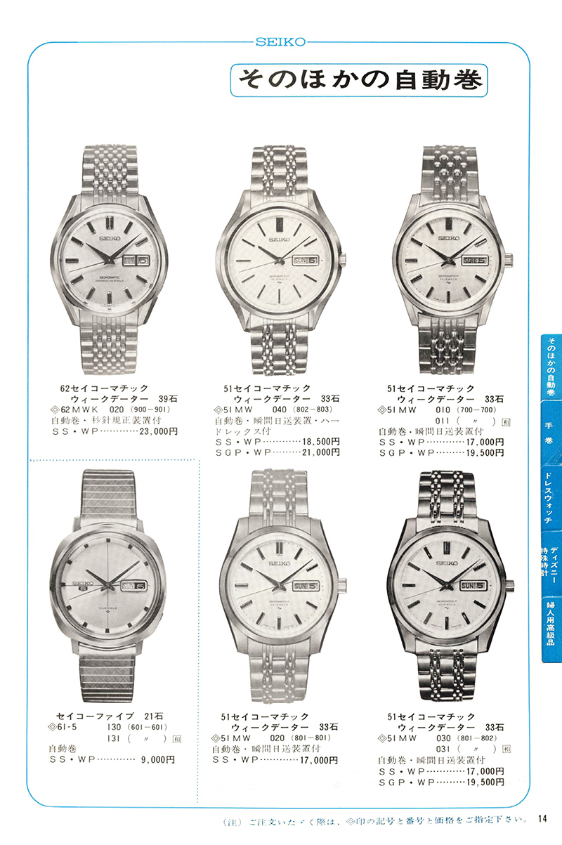 Seiko Catalog