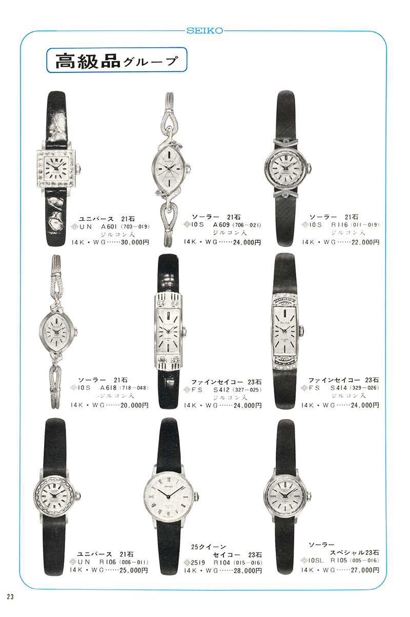 Seiko Catalog