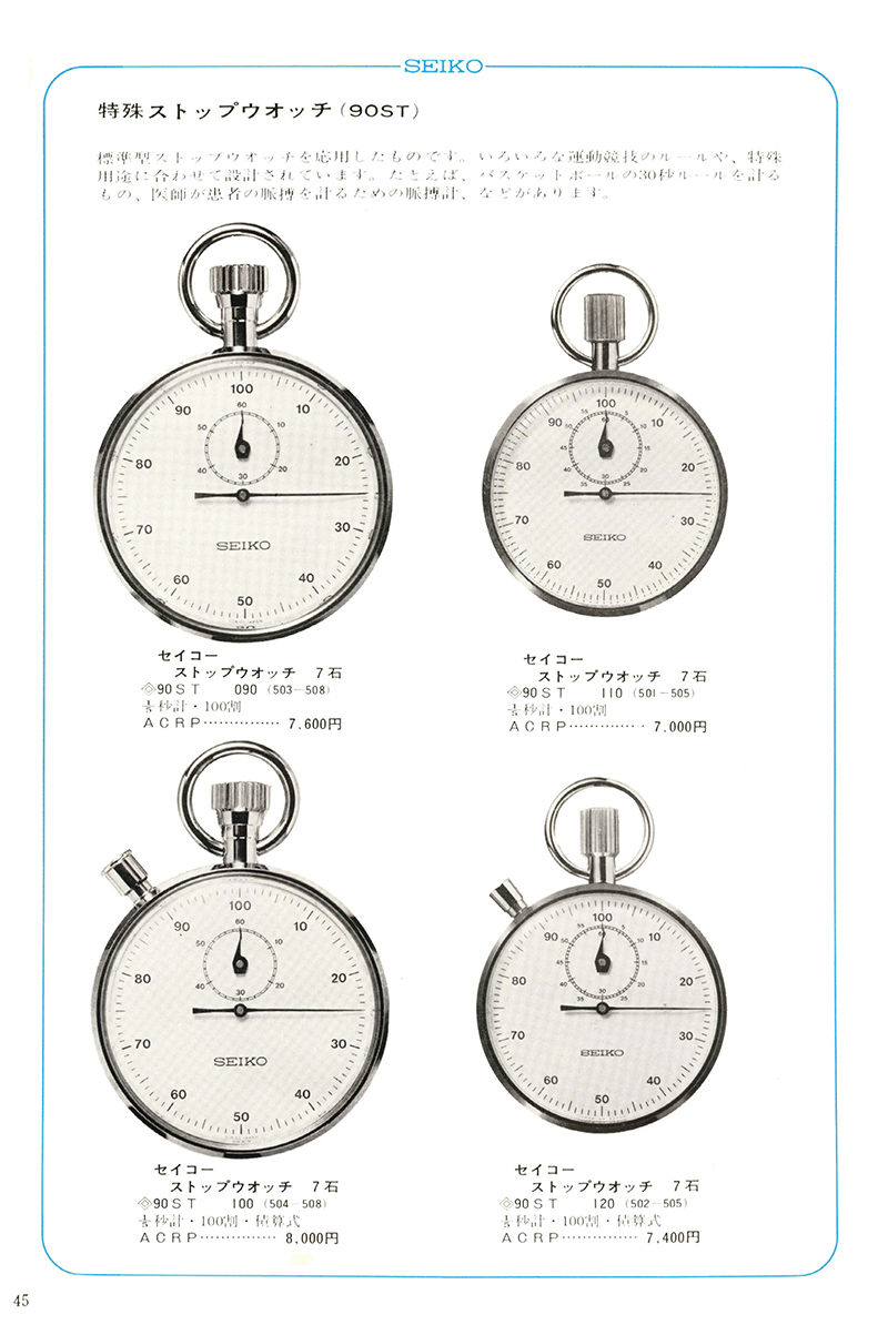 Seiko Catalog