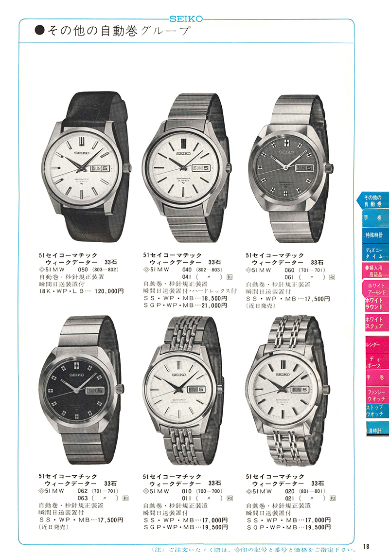 Seiko Catalog