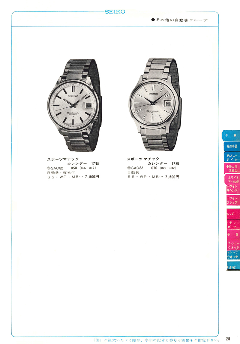 Seiko Catalog