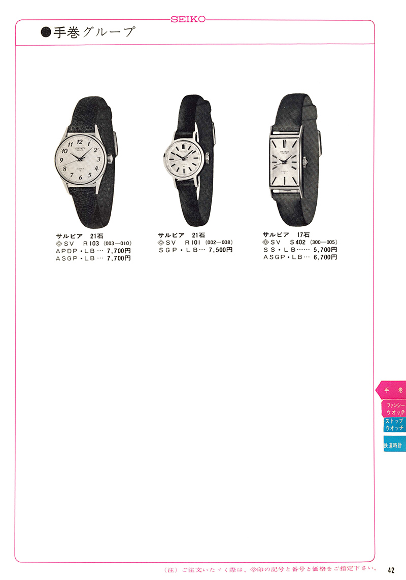 Seiko Catalog