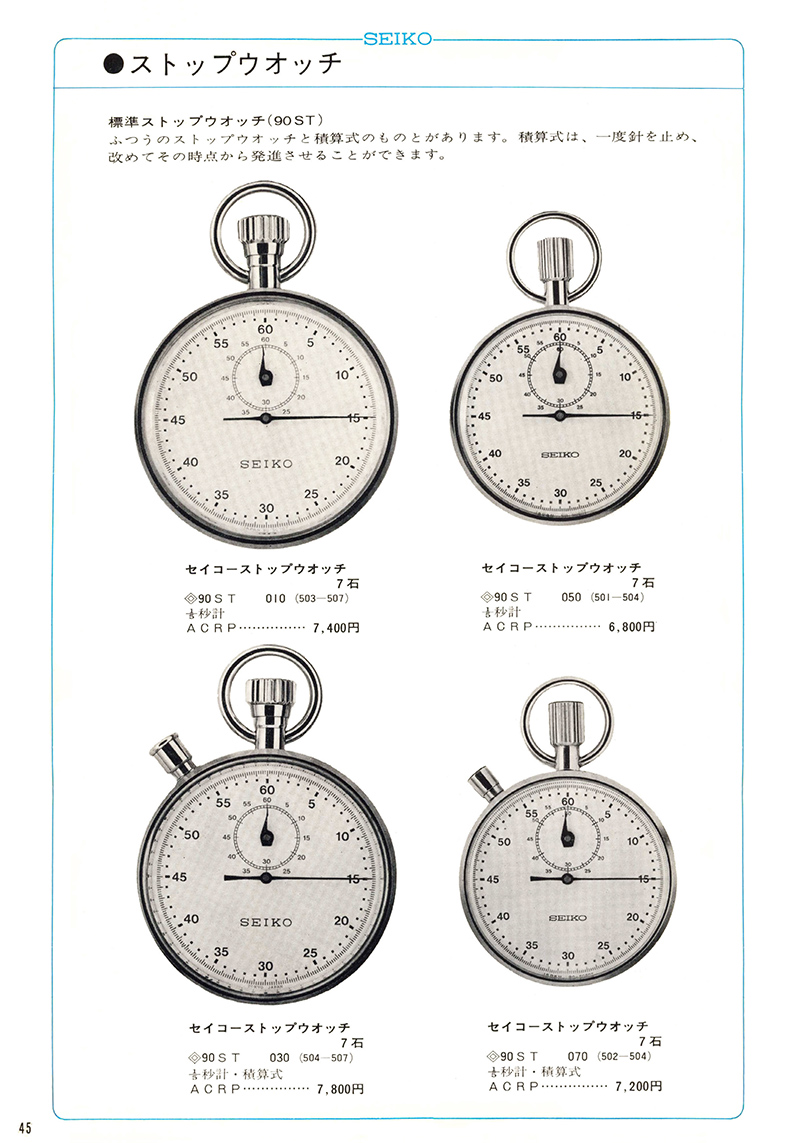 Seiko Catalog