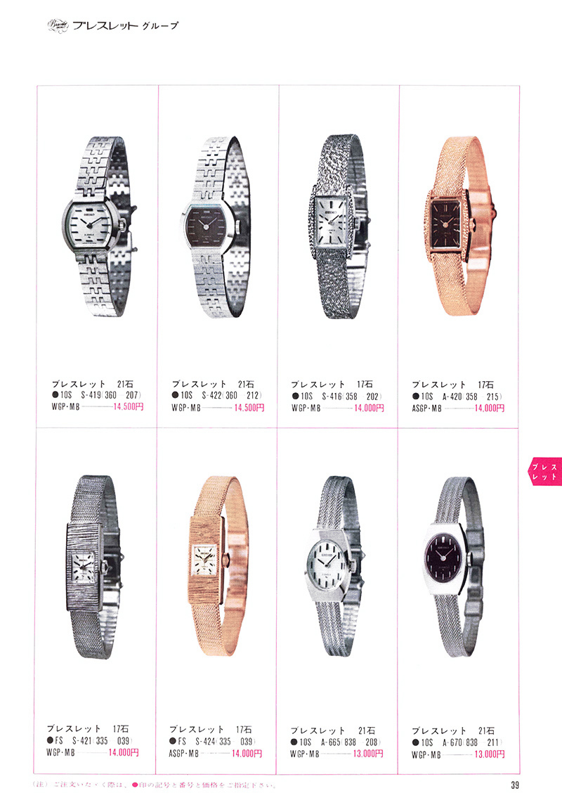 Seiko Catalog