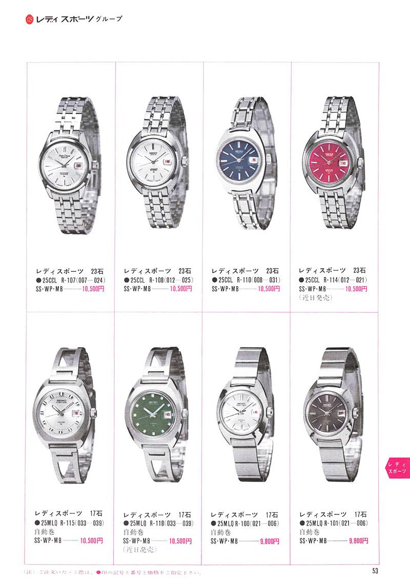 Seiko Catalog