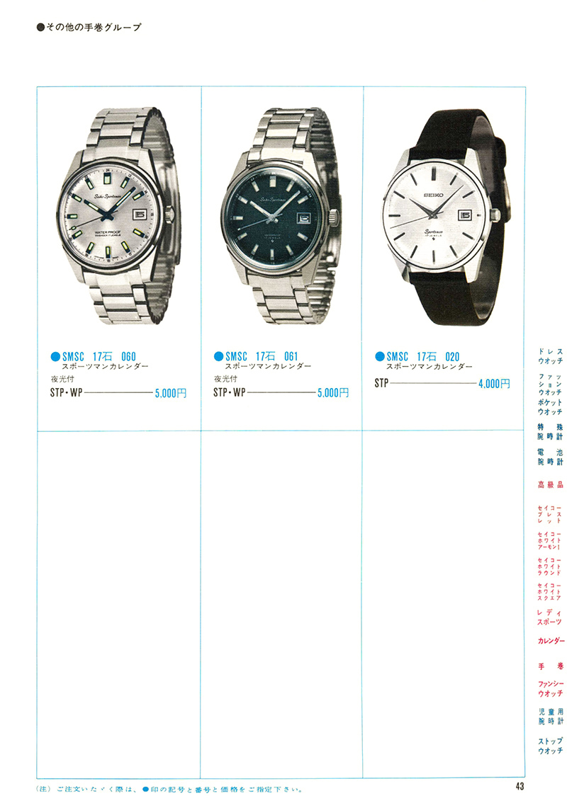 Seiko Catalog