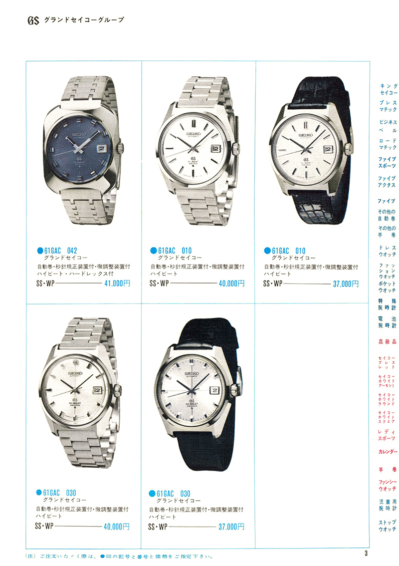 Seiko Catalog