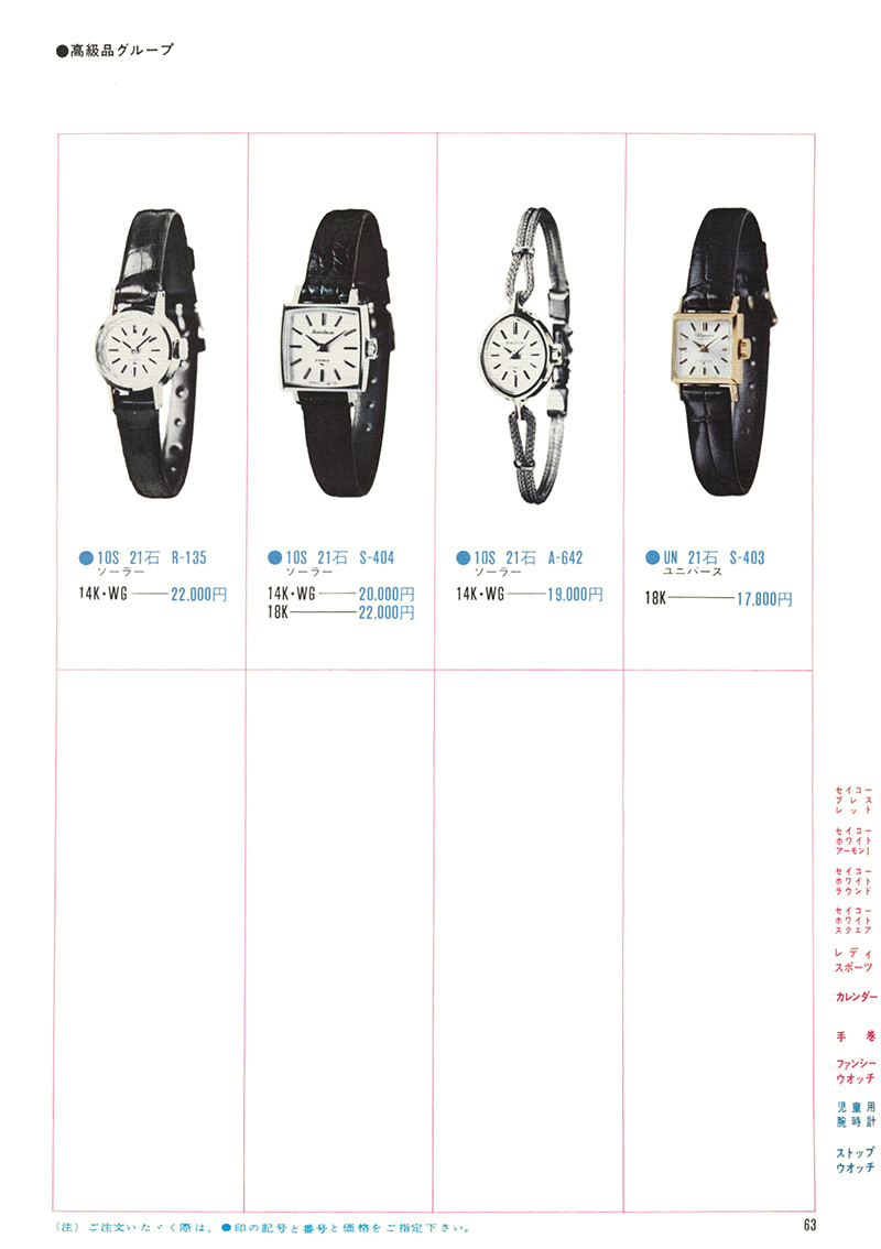 Seiko Catalog