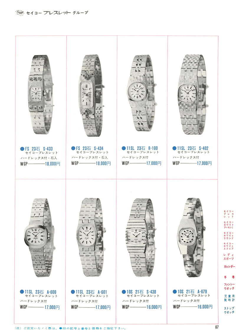 Seiko Catalog