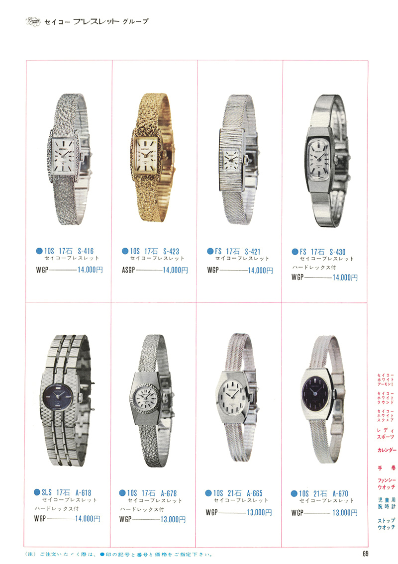 Seiko Catalog