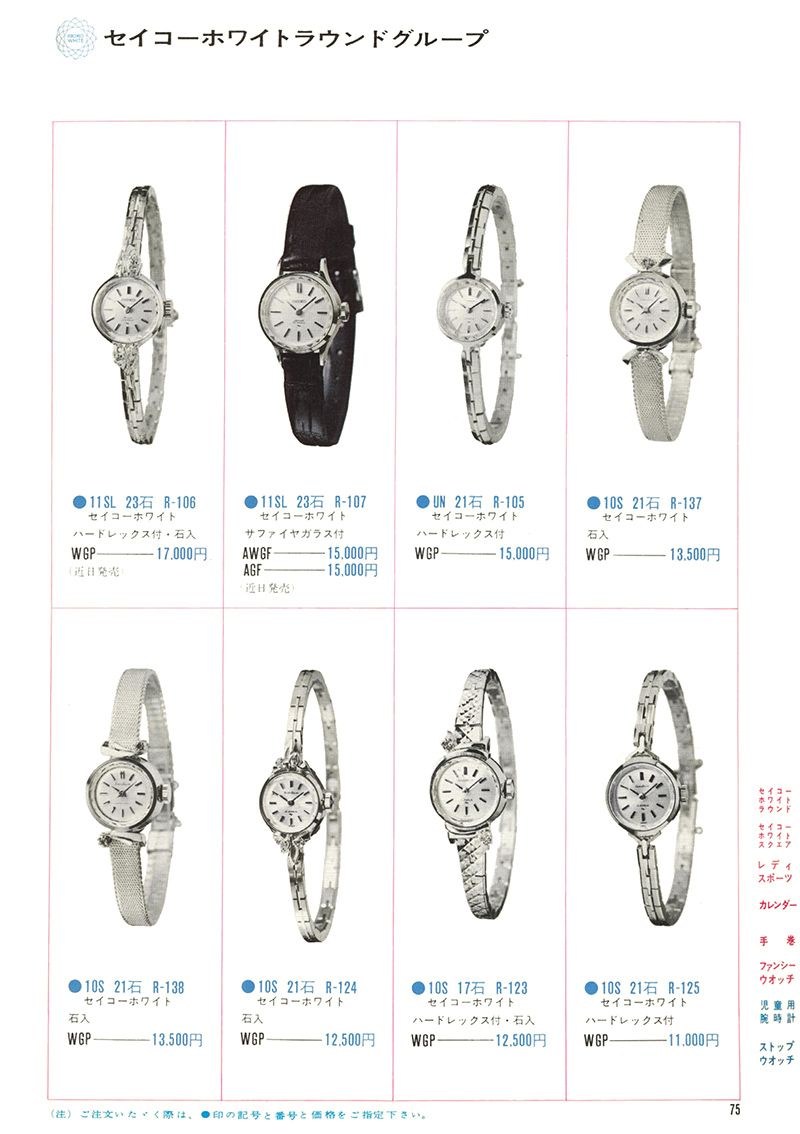 Seiko Catalog