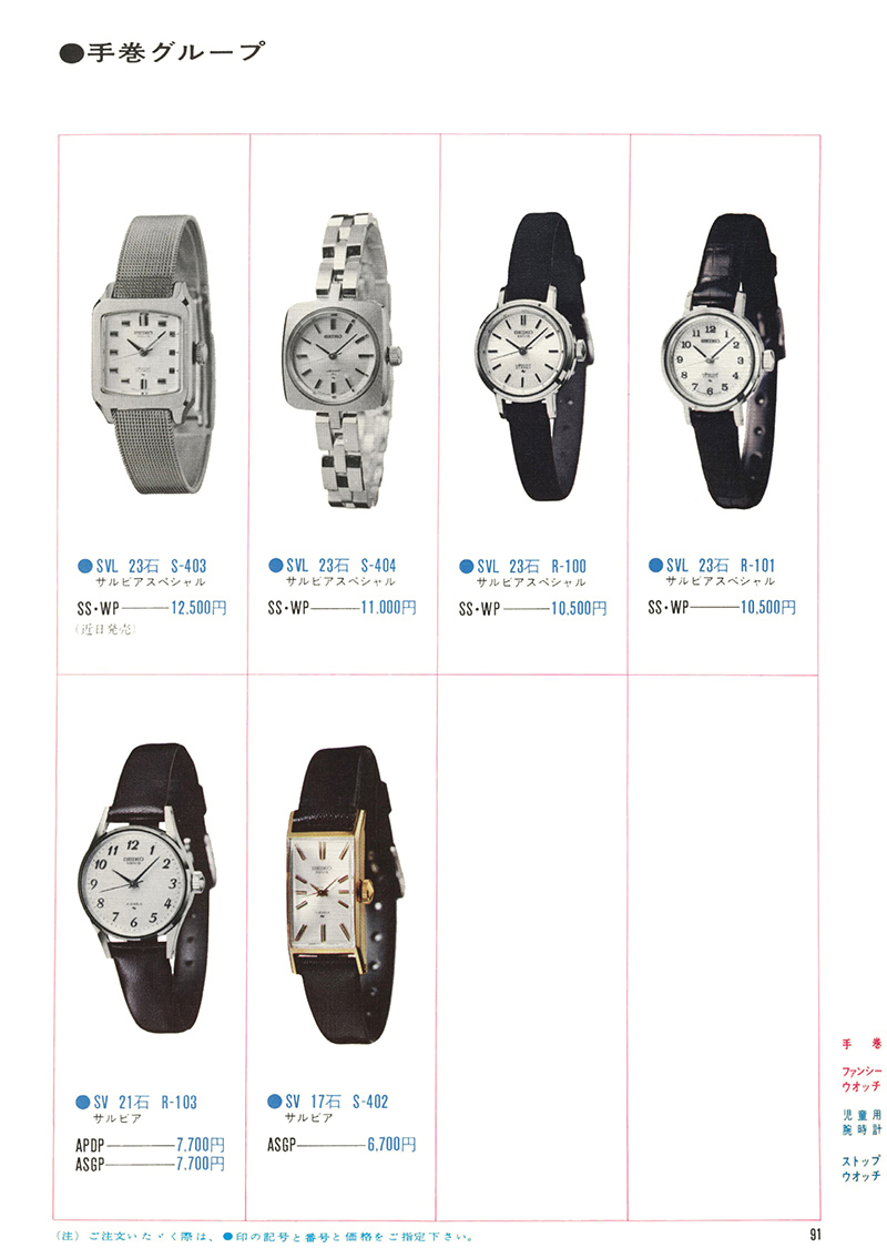 Seiko Catalog