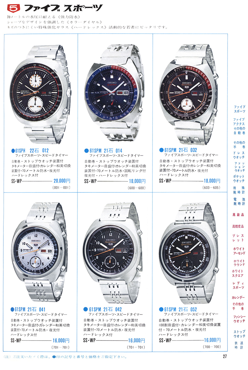 Seiko Catalog