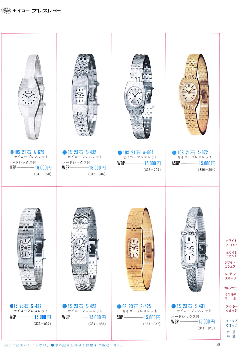 Seiko Catalog