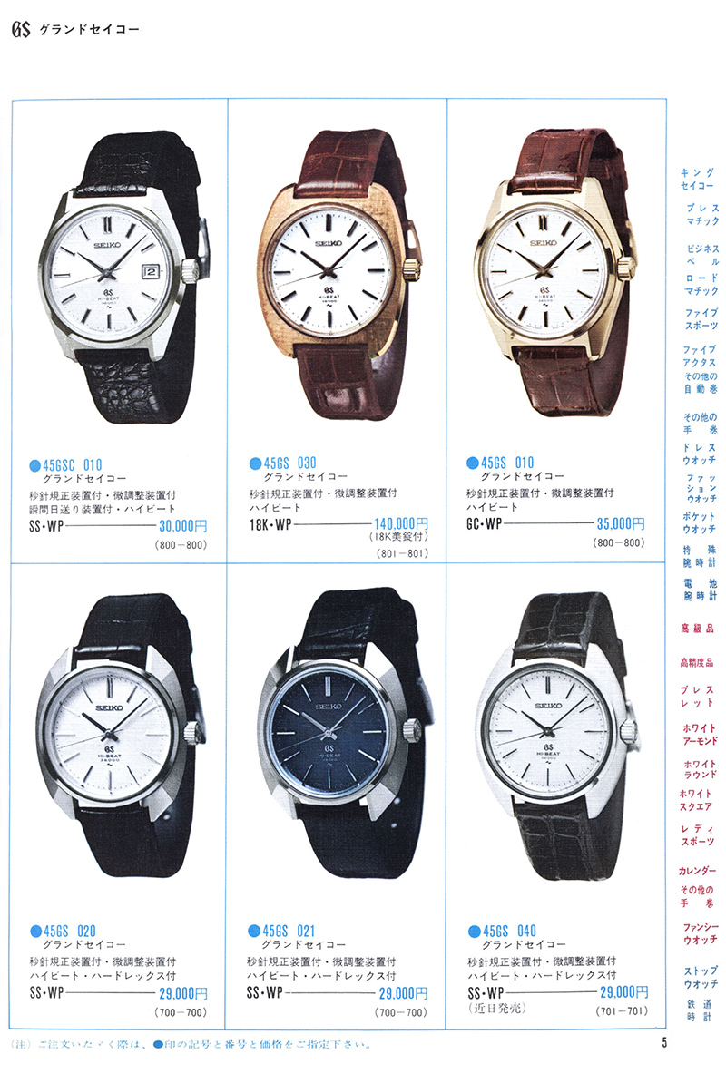 Seiko Catalog