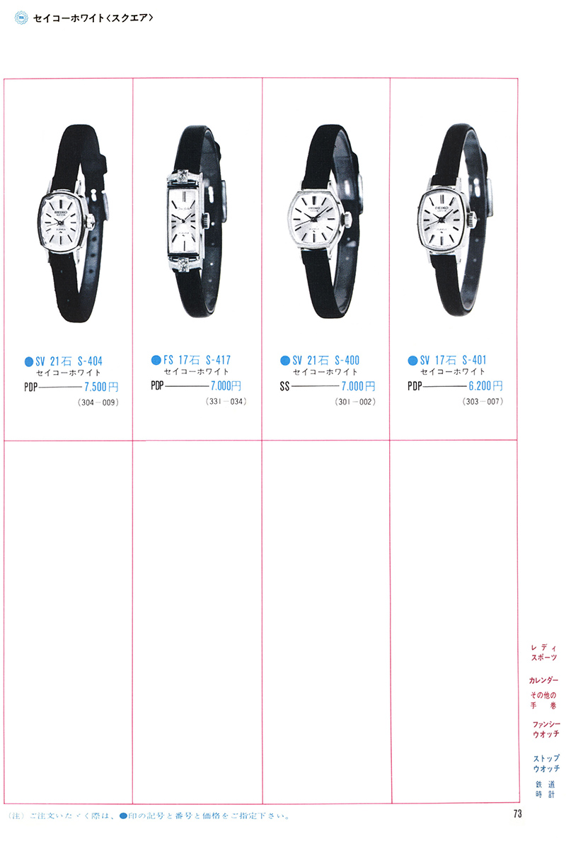 Seiko Catalog