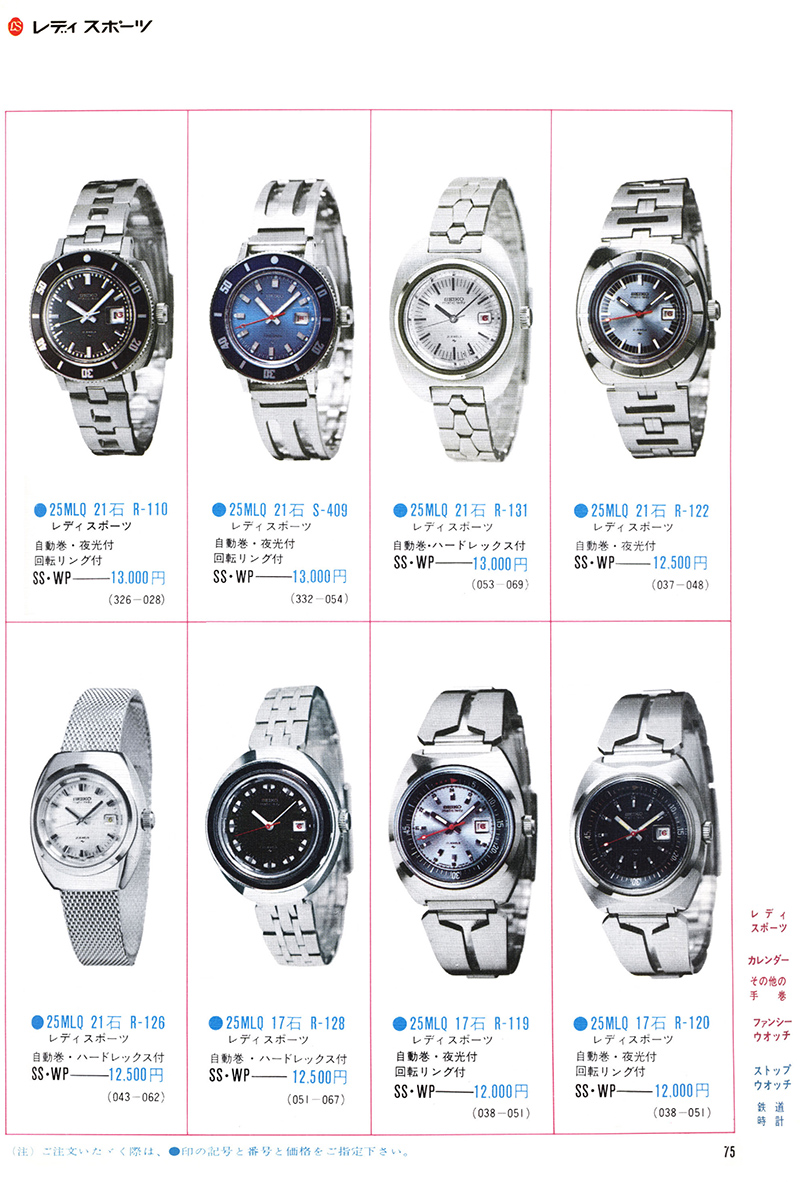 Seiko Catalog