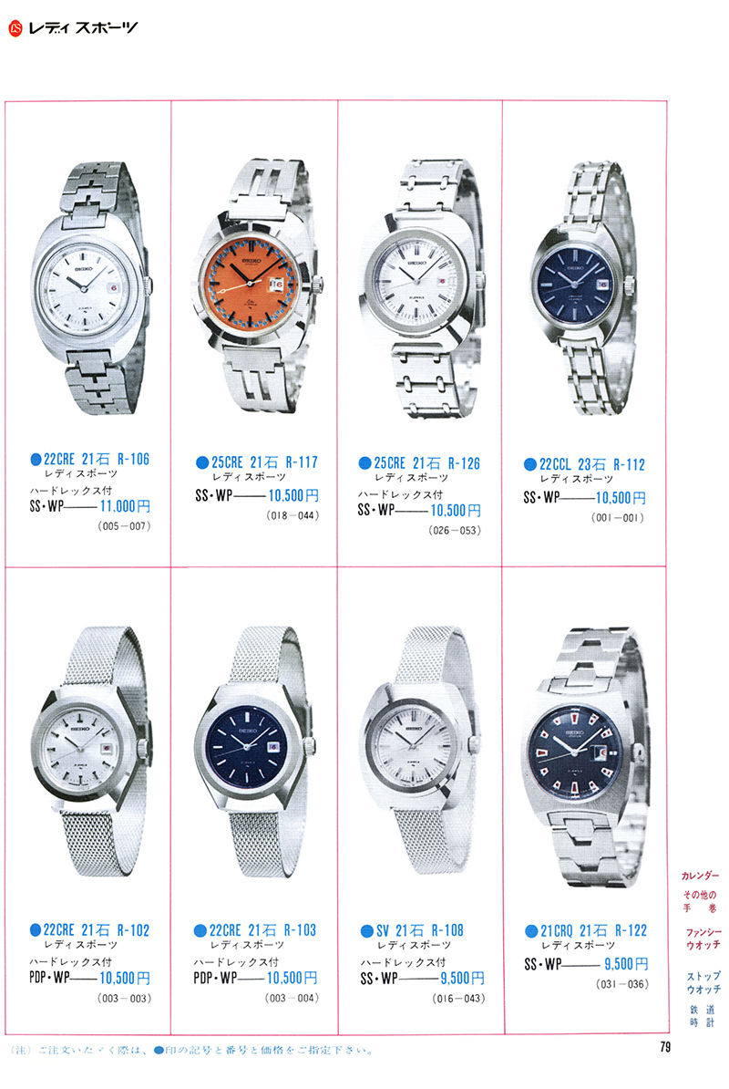 Seiko Catalog