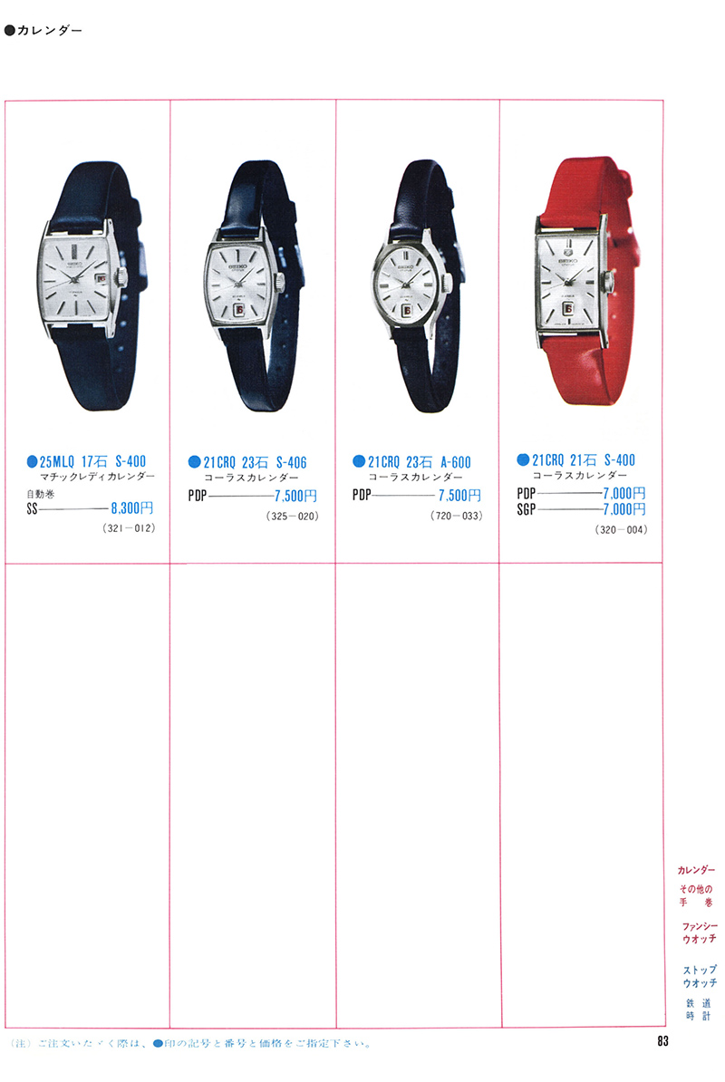 Seiko Catalog