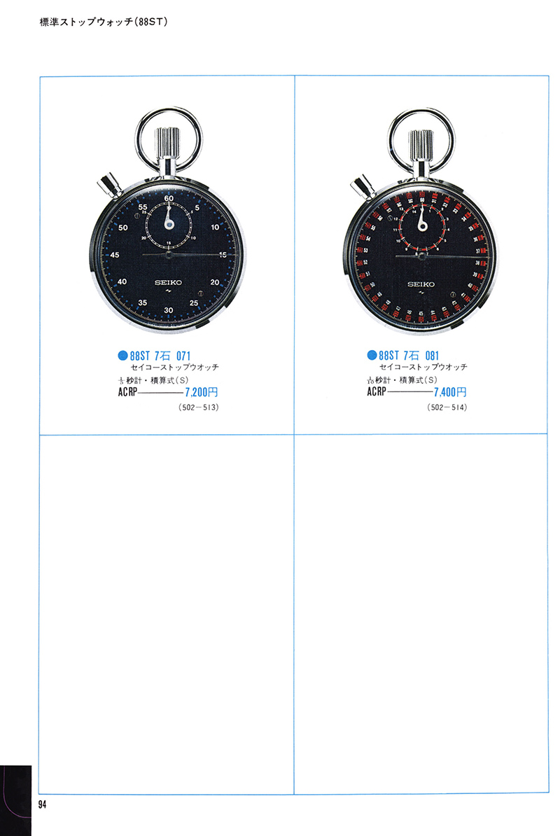 Seiko Catalog