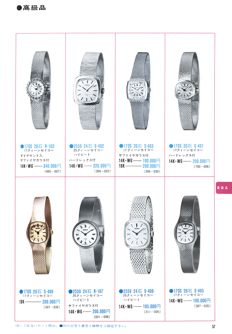 Seiko Catalog