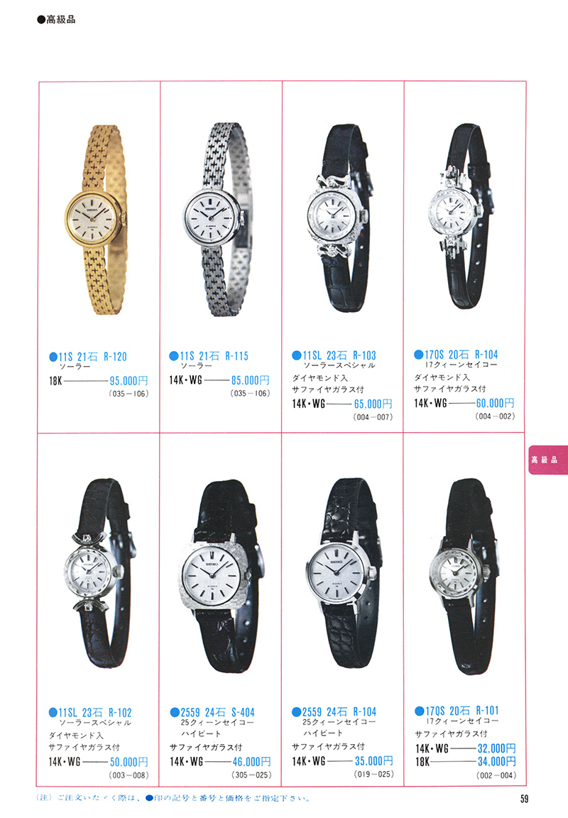 Seiko Catalog