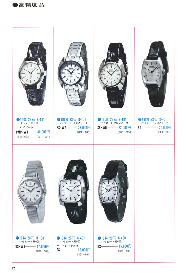 Seiko Catalog