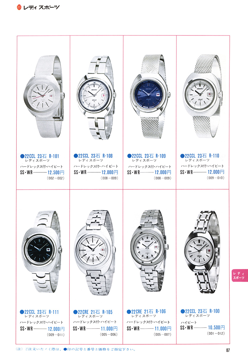 Seiko Catalog