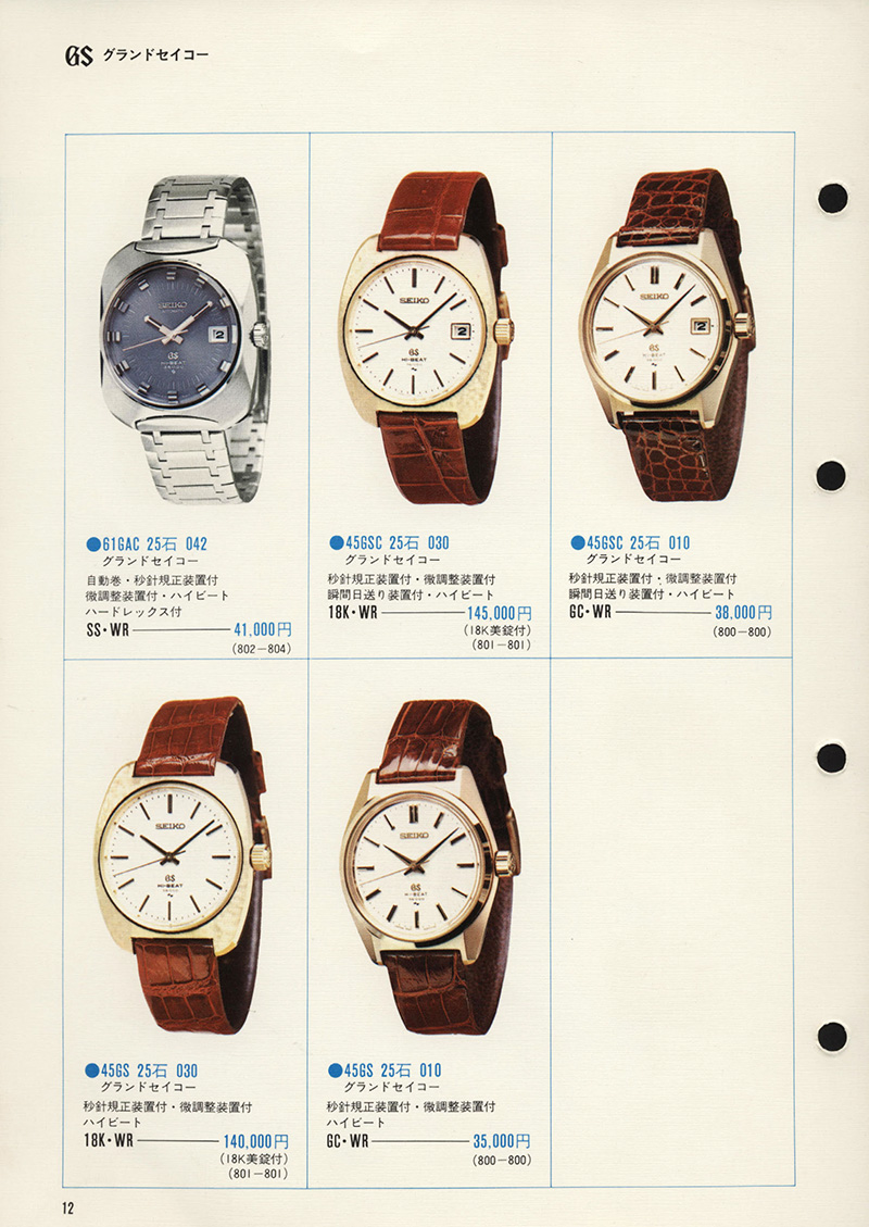 Seiko Catalog