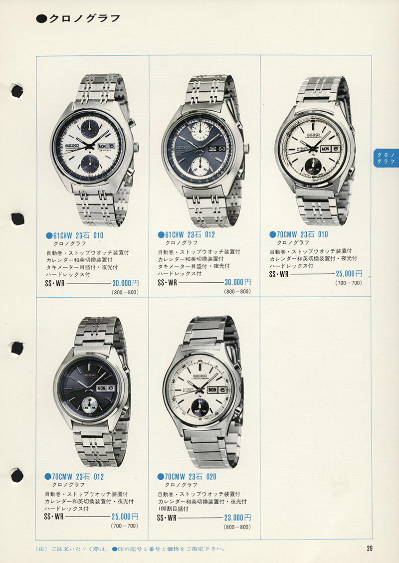 Seiko Catalog