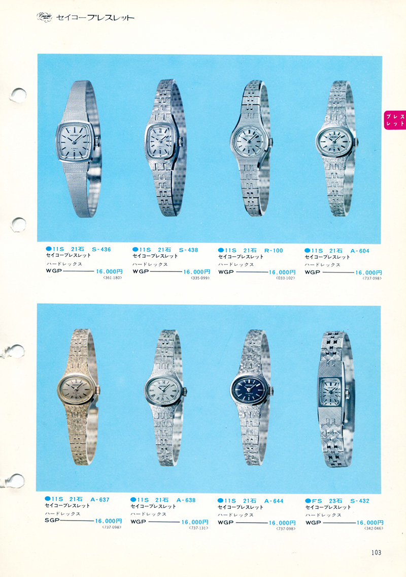 Seiko Catalog
