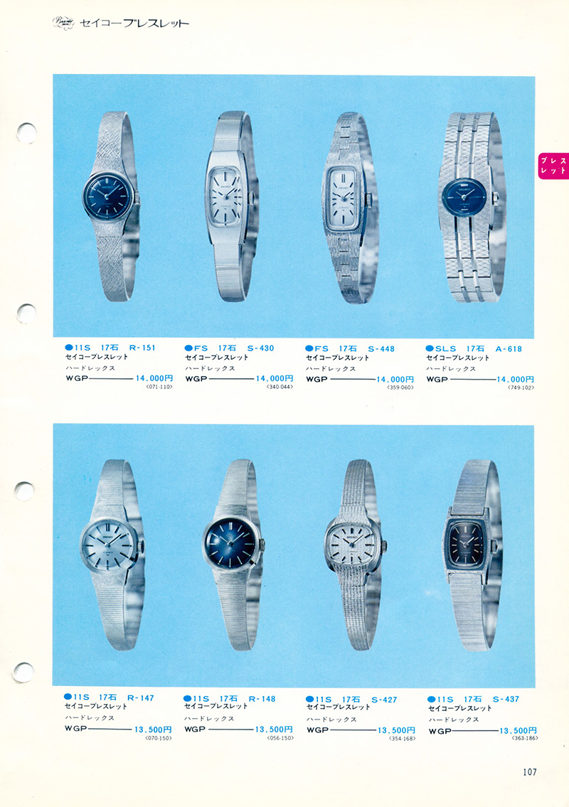 Seiko Catalog