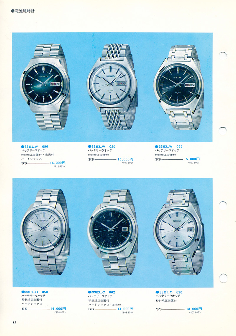 Seiko Catalog