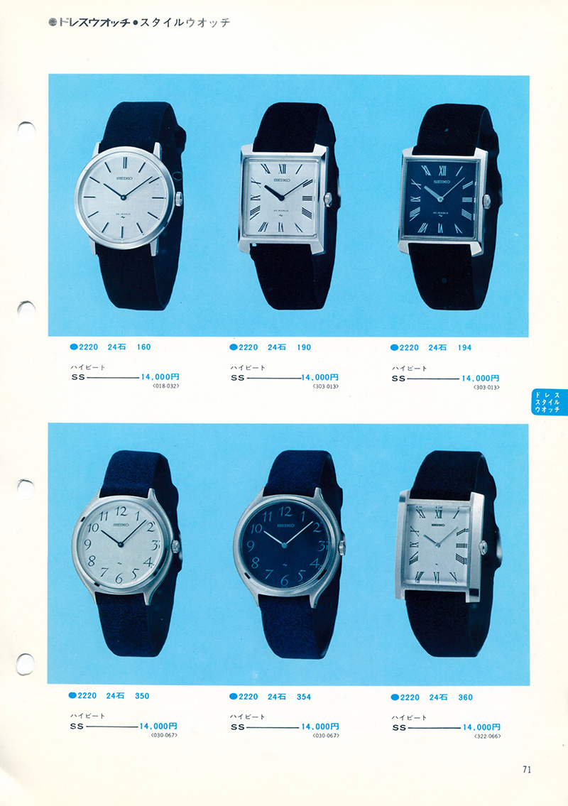 Seiko Catalog