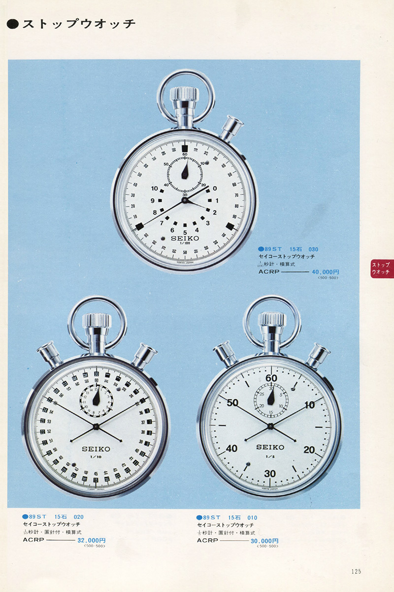 Seiko Catalog