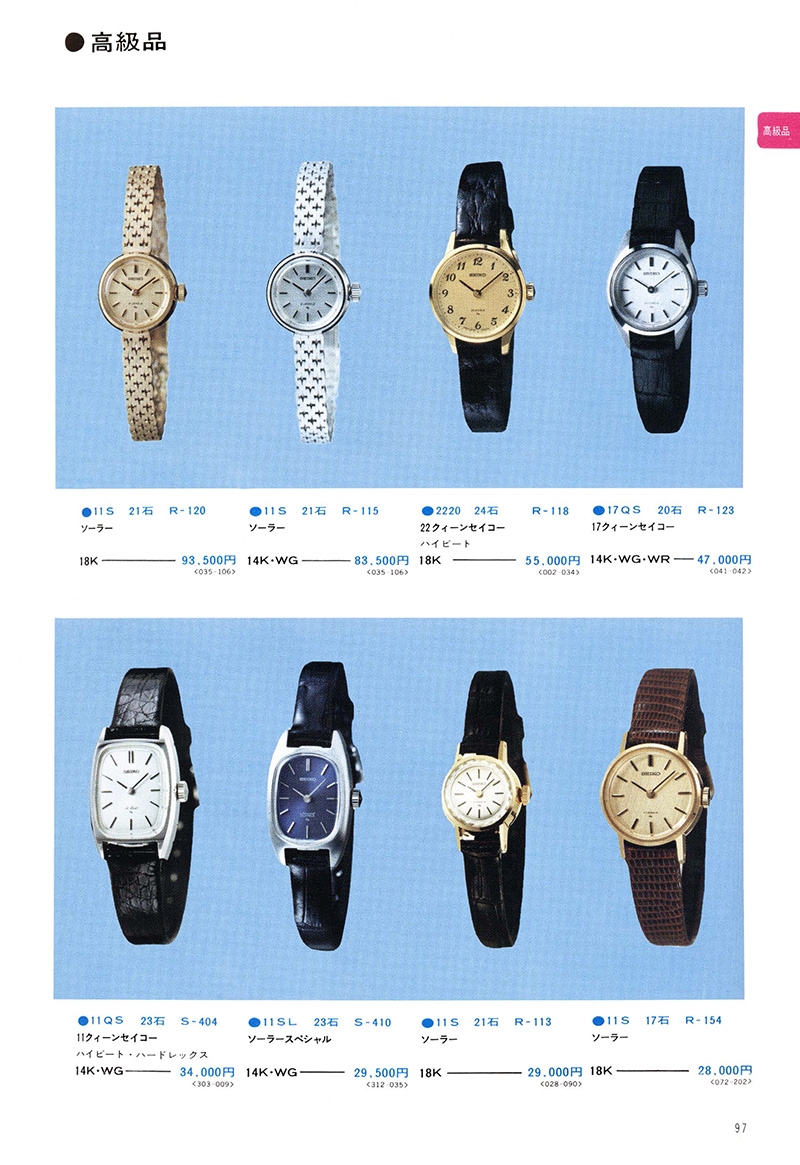 Seiko Catalog