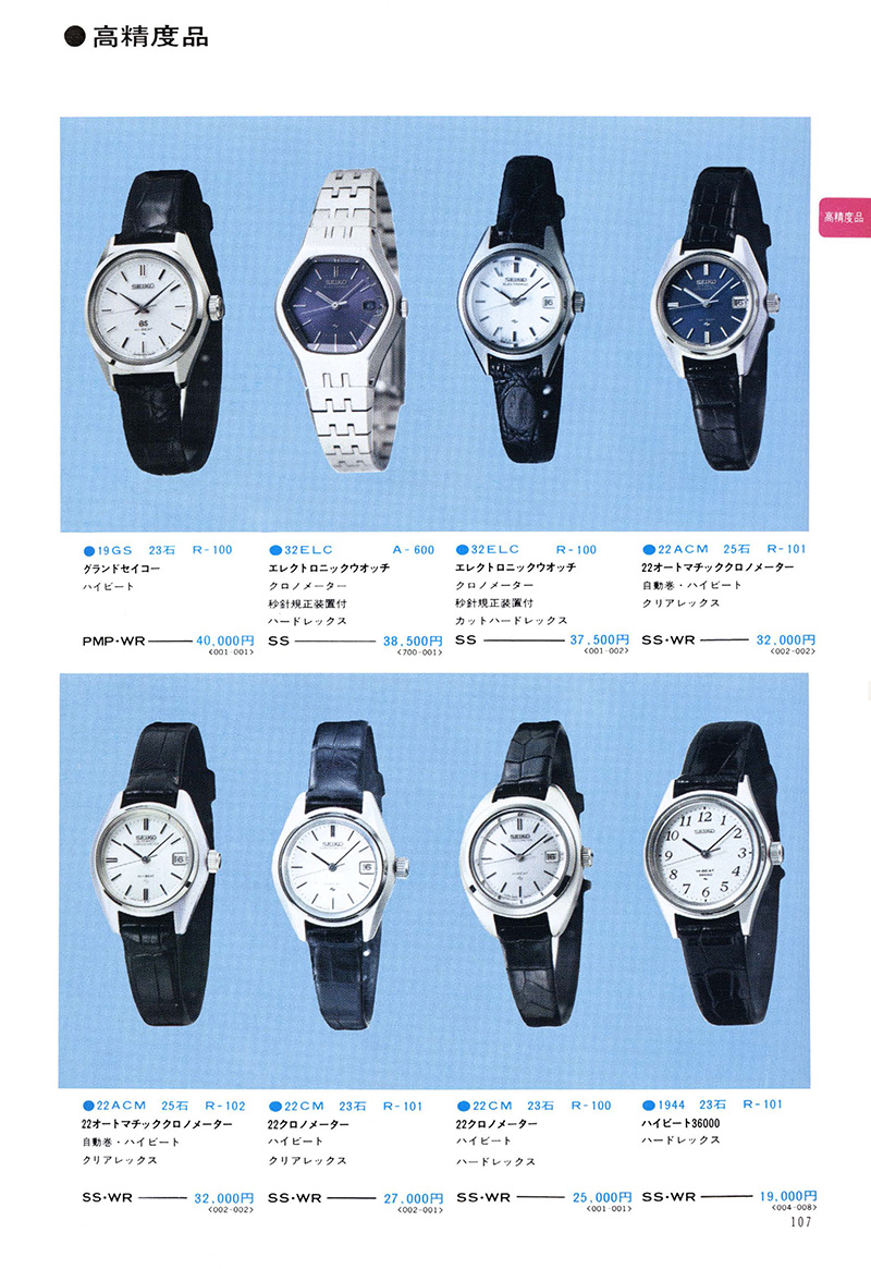 Seiko Catalog