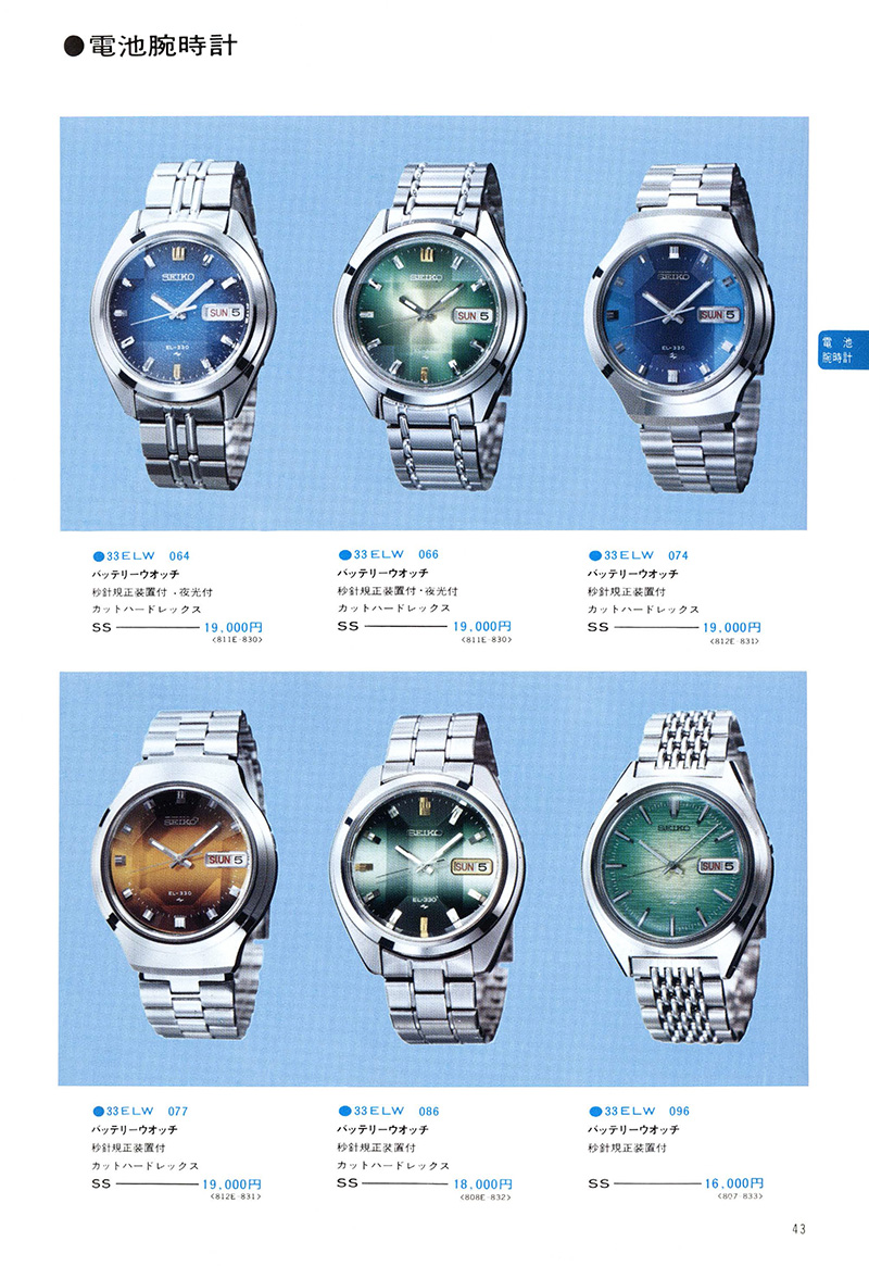 Seiko Catalog