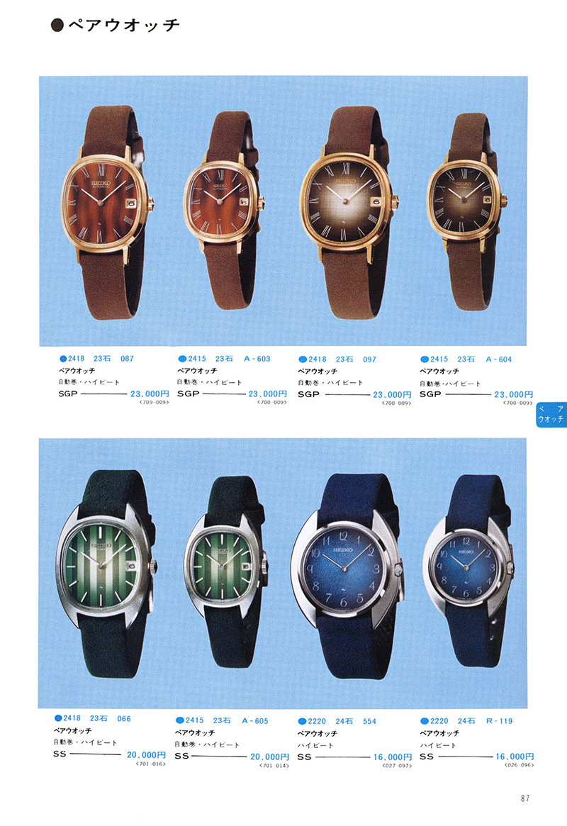 Seiko Catalog