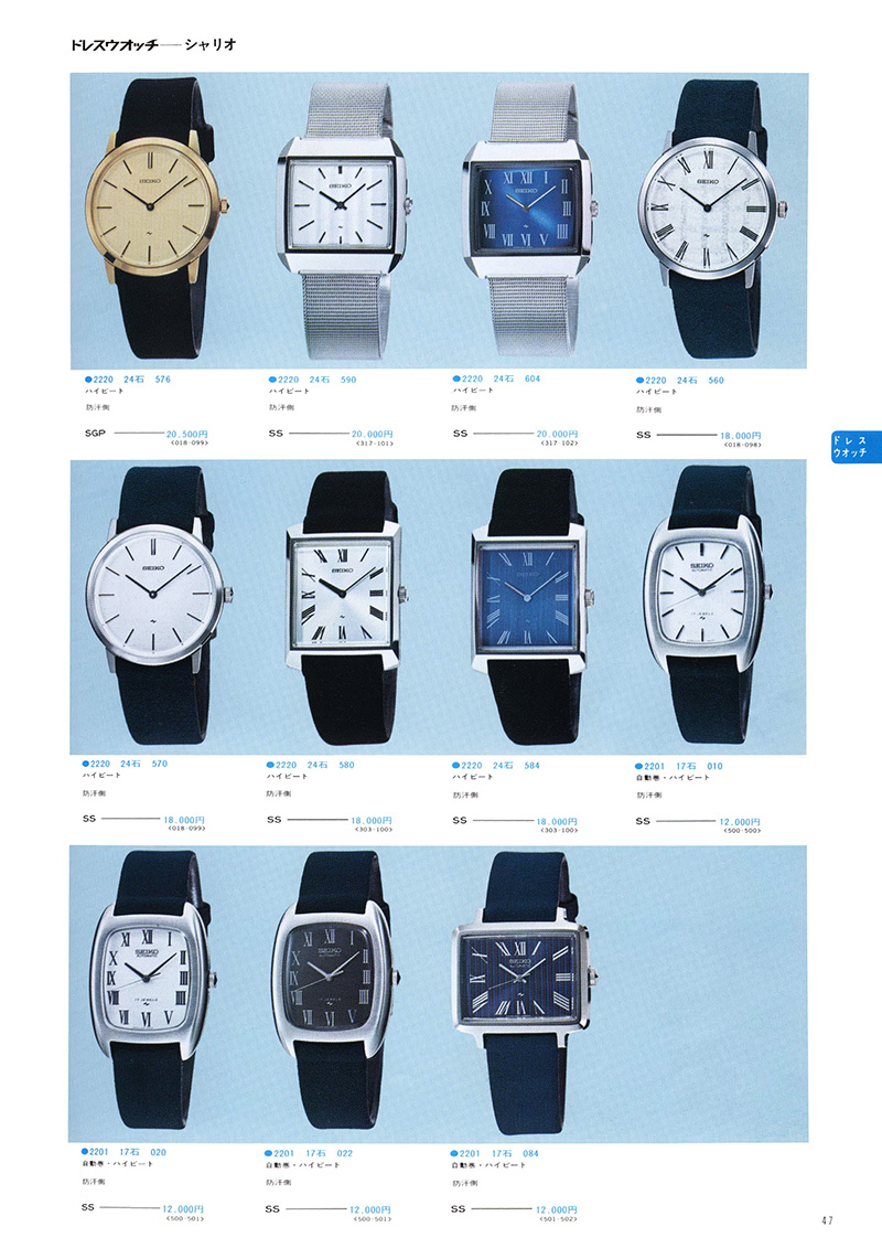 Seiko Catalog