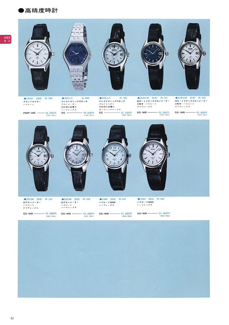 Seiko Catalog