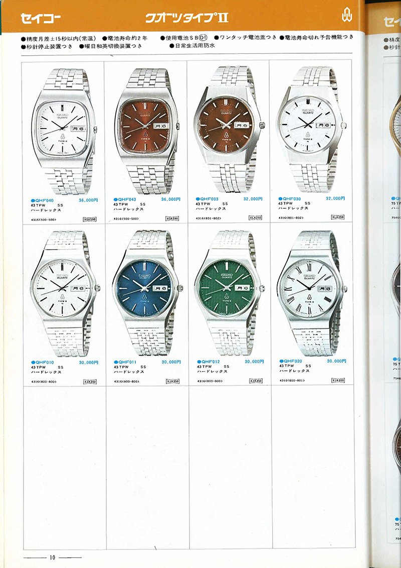 Seiko Catalog
