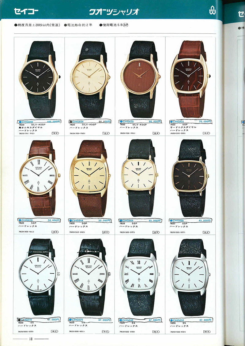 Seiko Catalog